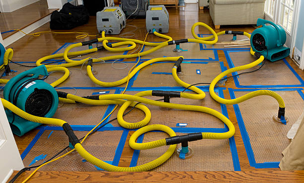 Professional Water Extraction technician working in Wrightstown, NJ